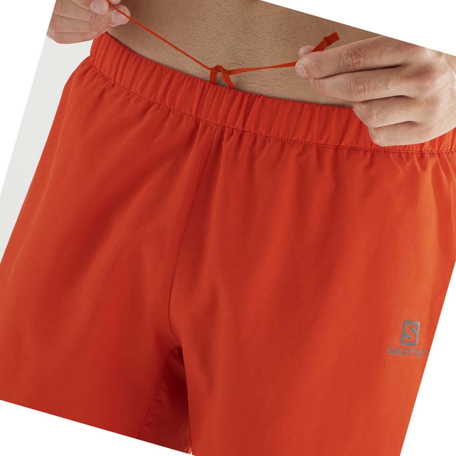 Bermudas Salomon CROSS REBEL 5'' Hombre Naranjas | MX 3179YXF